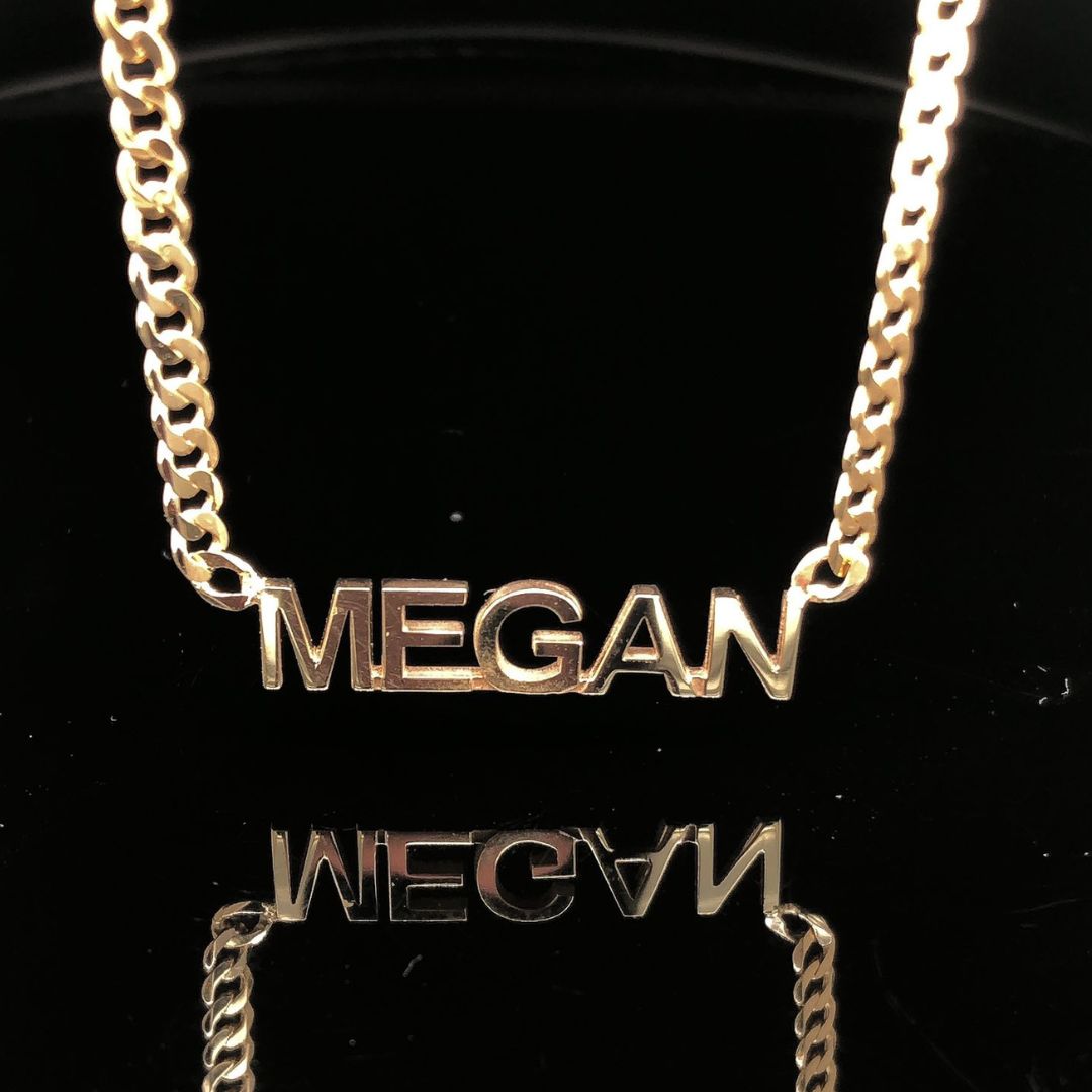 Name Necklace - Capital Letters