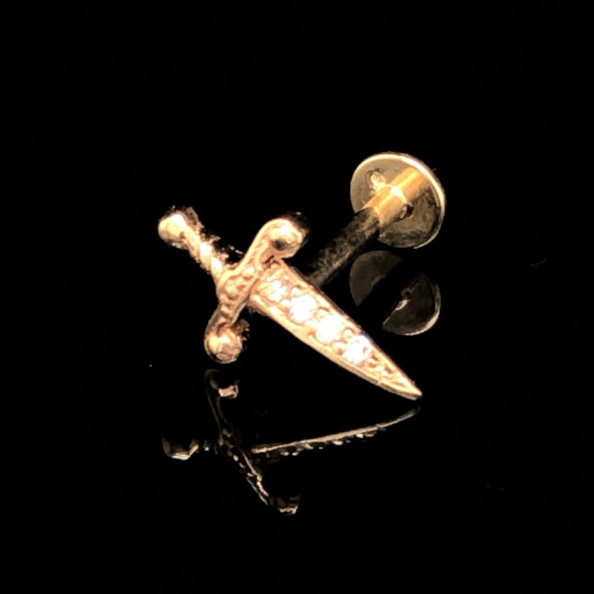 Diamond Dagger Stud