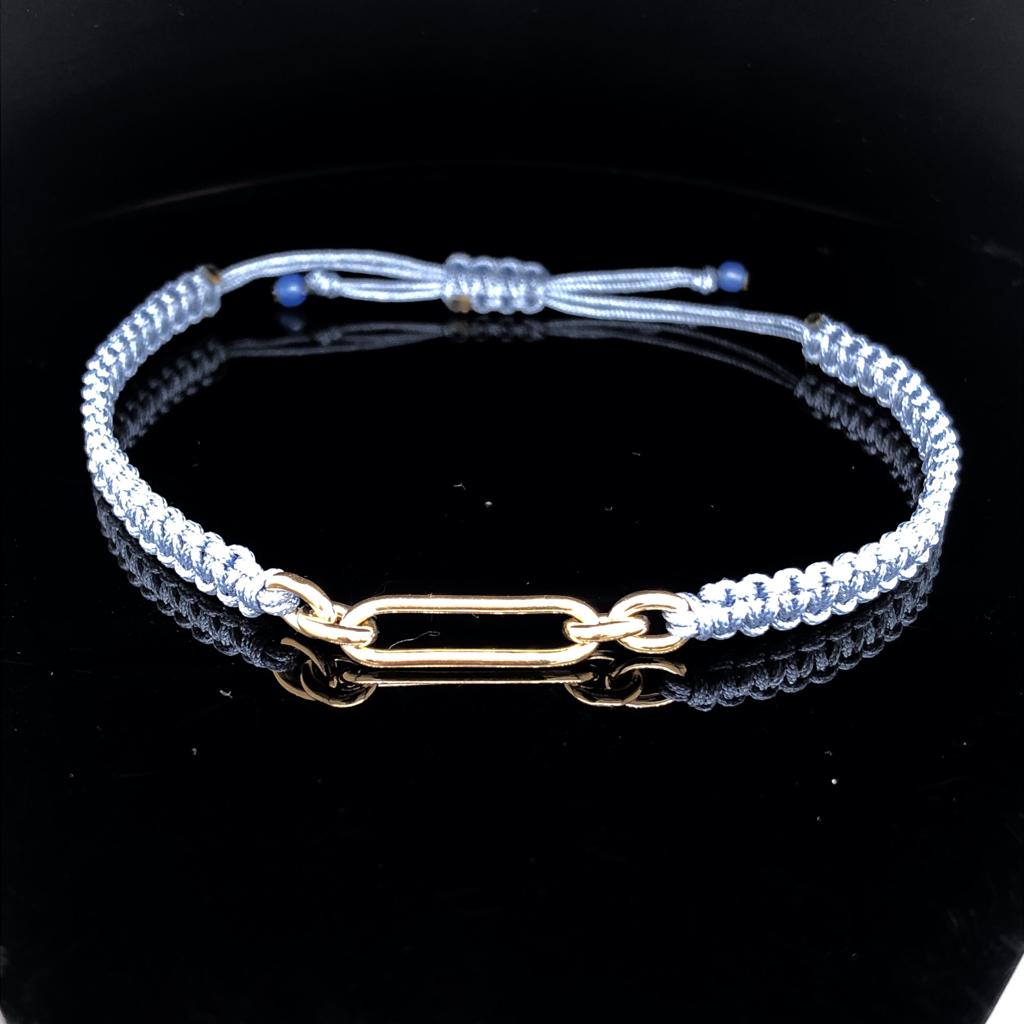 Single Gold Link Bracelets