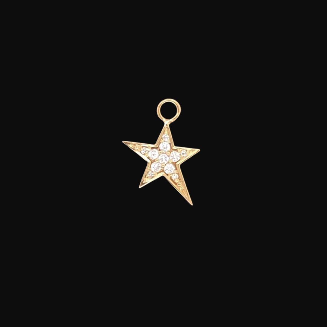 Diamond Star Charm