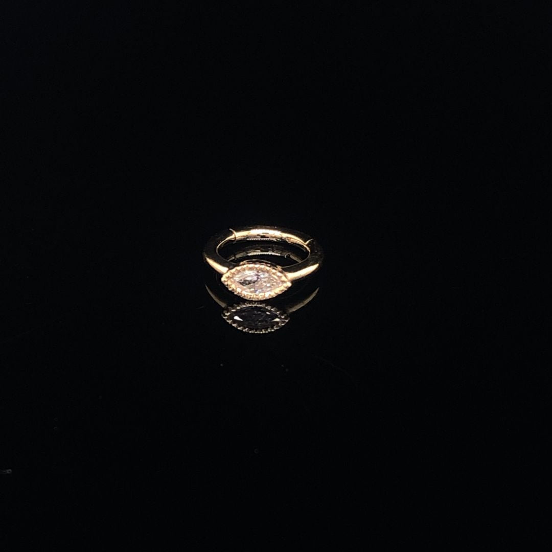 Marquise Diamond Clicker - 6.5mm