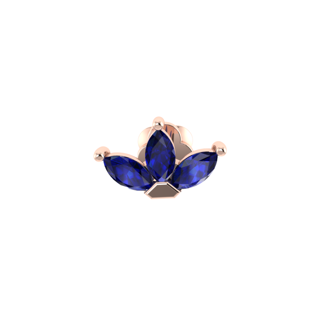 Lotus Blue Sapphire