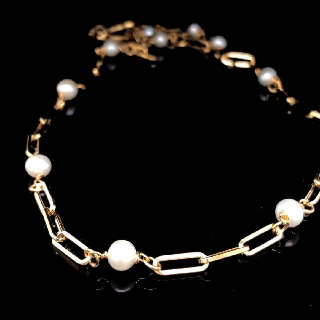 The Pearl Link Necklace